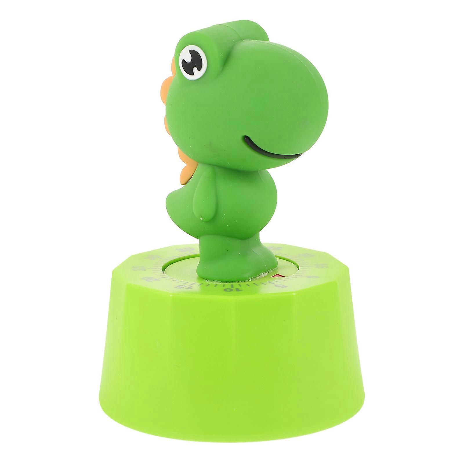4Pcs Green Cartoon Timer For Students Time Management Learning Aid Kitchen Cooking Timer