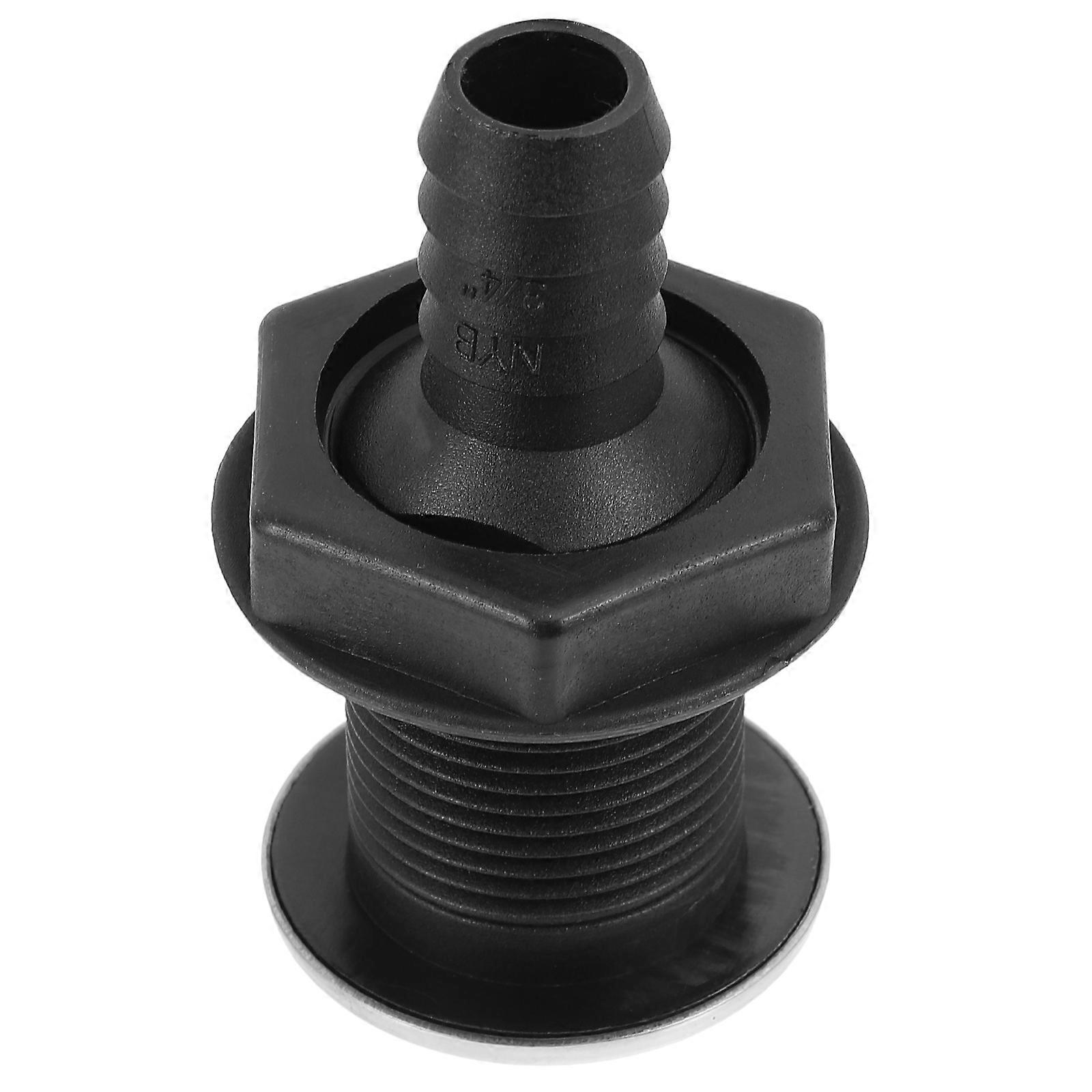 ABS Yacht Sewage Draining Exit for Yacht Use 1Pcs Sewage Drain Connector
