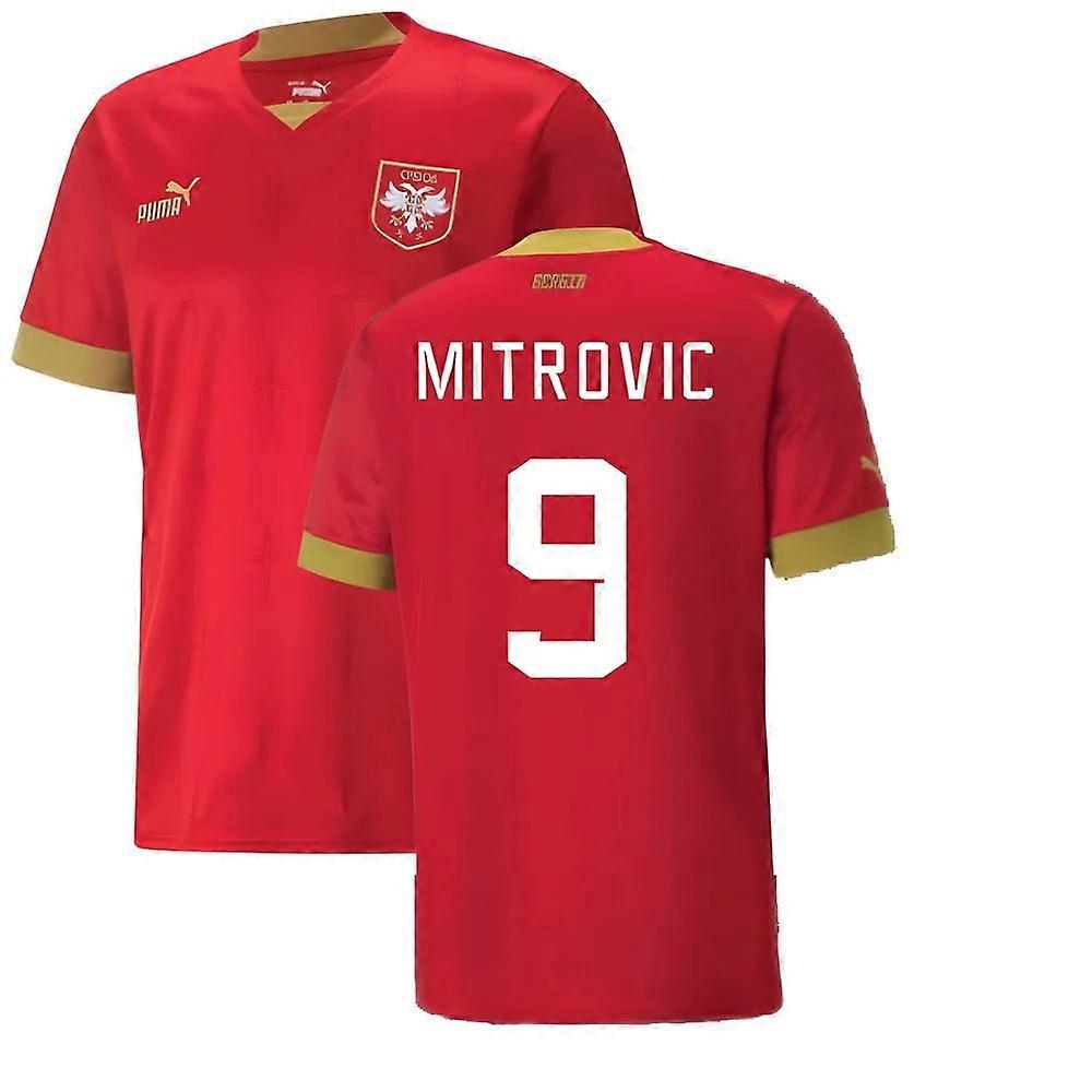 2022-2023 Srbský domácí dres (MITROVIC 9)