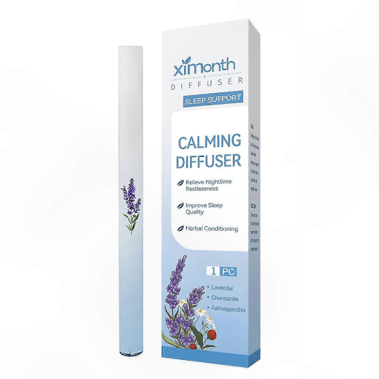 Herbal Refreshing Diffuser Pen for Clear Breathing & Energy Boost Portable Air Freshener Stick