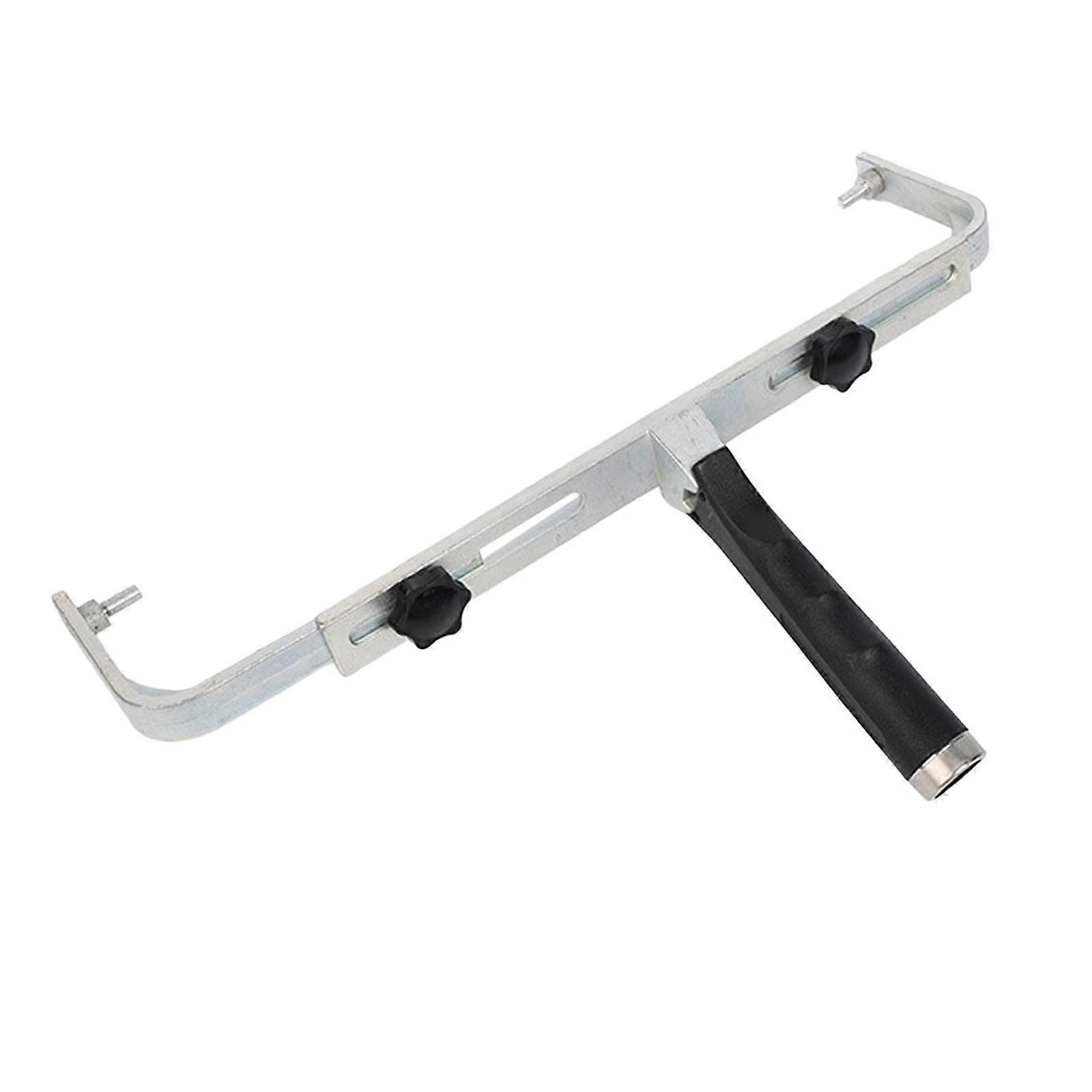 Double Arm Roller Frame Aluminum for Attached to Threaded End Extension Pole
