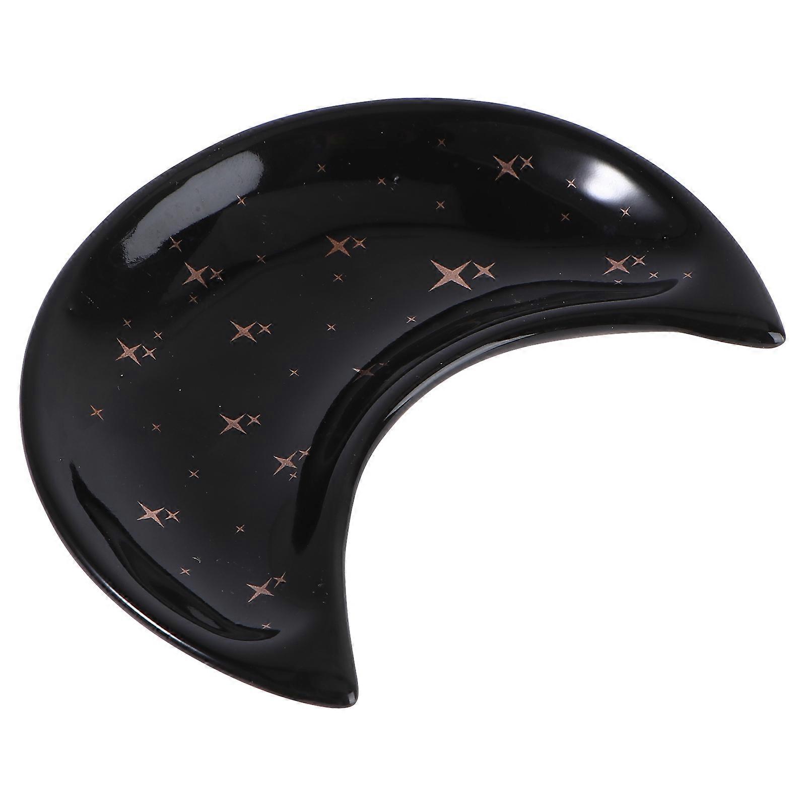 Bracelet Display Tray Moon Shaped Desktop Organizer Materials 1Pc