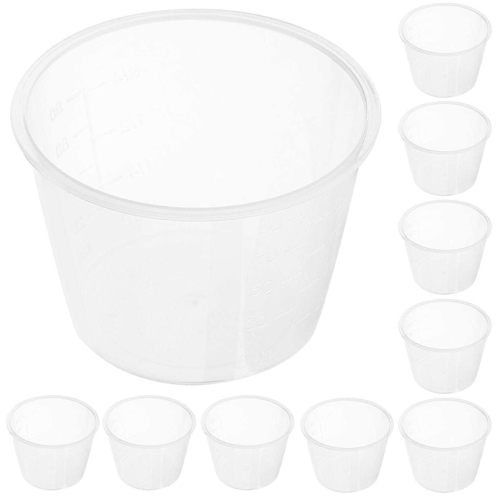 Clear Plastic Rice Measuring Cup for Rice Cooker Measuring 40Pcs Set