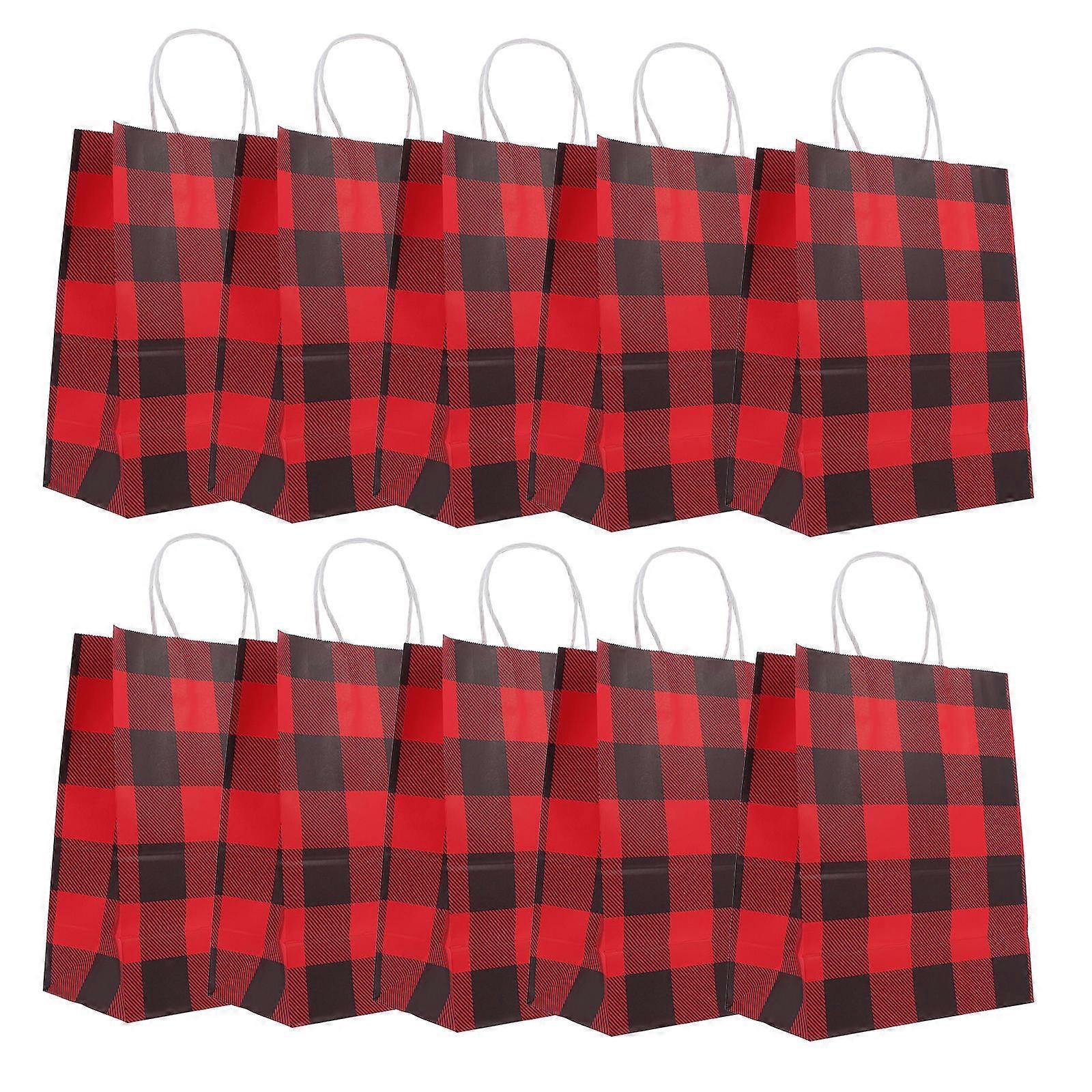 Party Gift Bag 20Pcs Rectangular Perfect For Daily Use And School Events Red Packaging