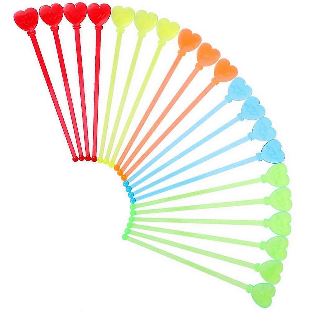 Cocktail Stirring Stick for Mixing Drinks Featuring 80Pcs Acrylic Rods