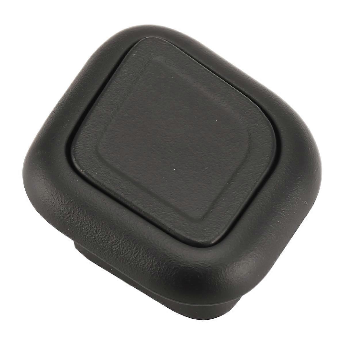 For Car Headrest Button Decorative Frame Black