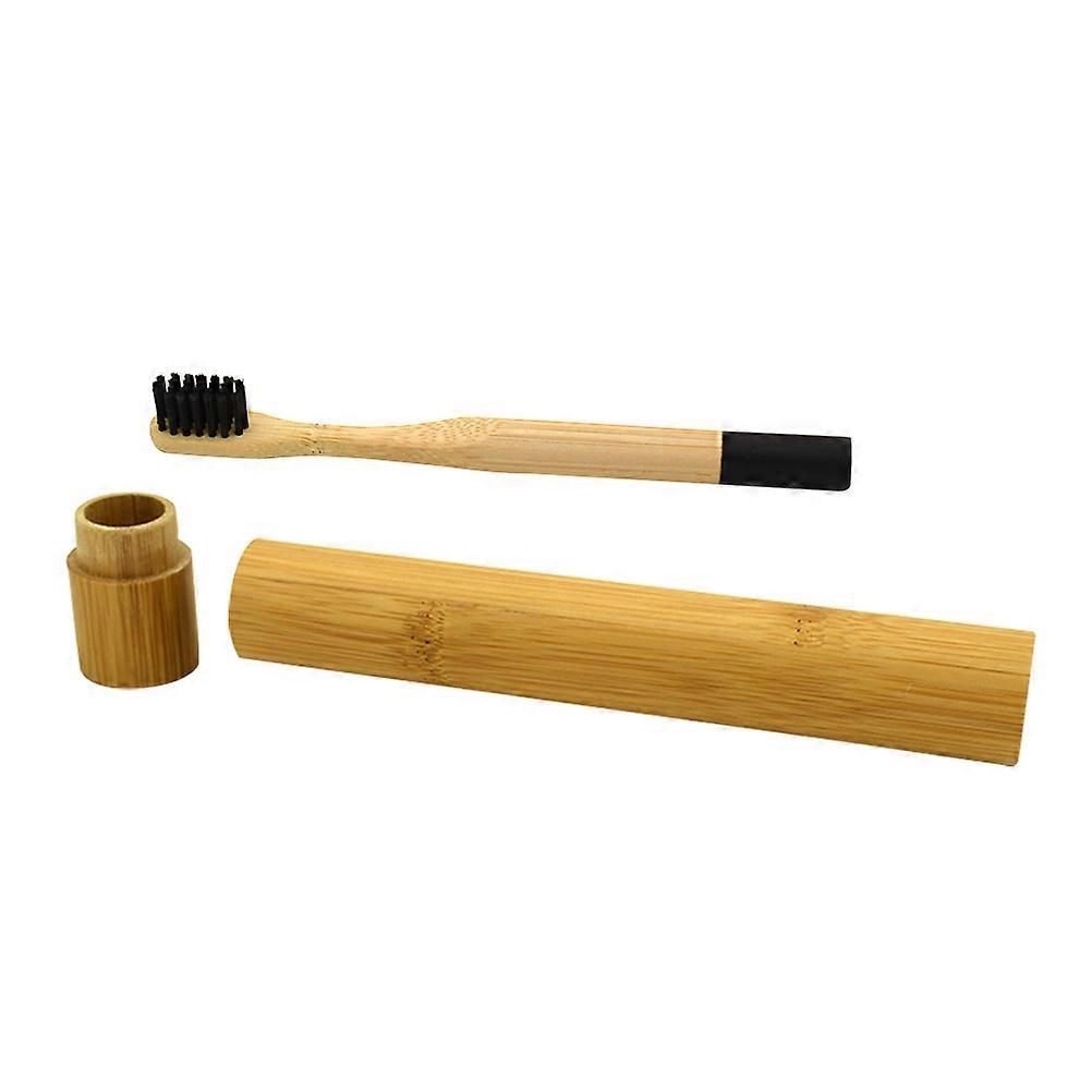 Bamboo Toothbrush Biodegradable Toothbrush for Cleaning 3Pcs