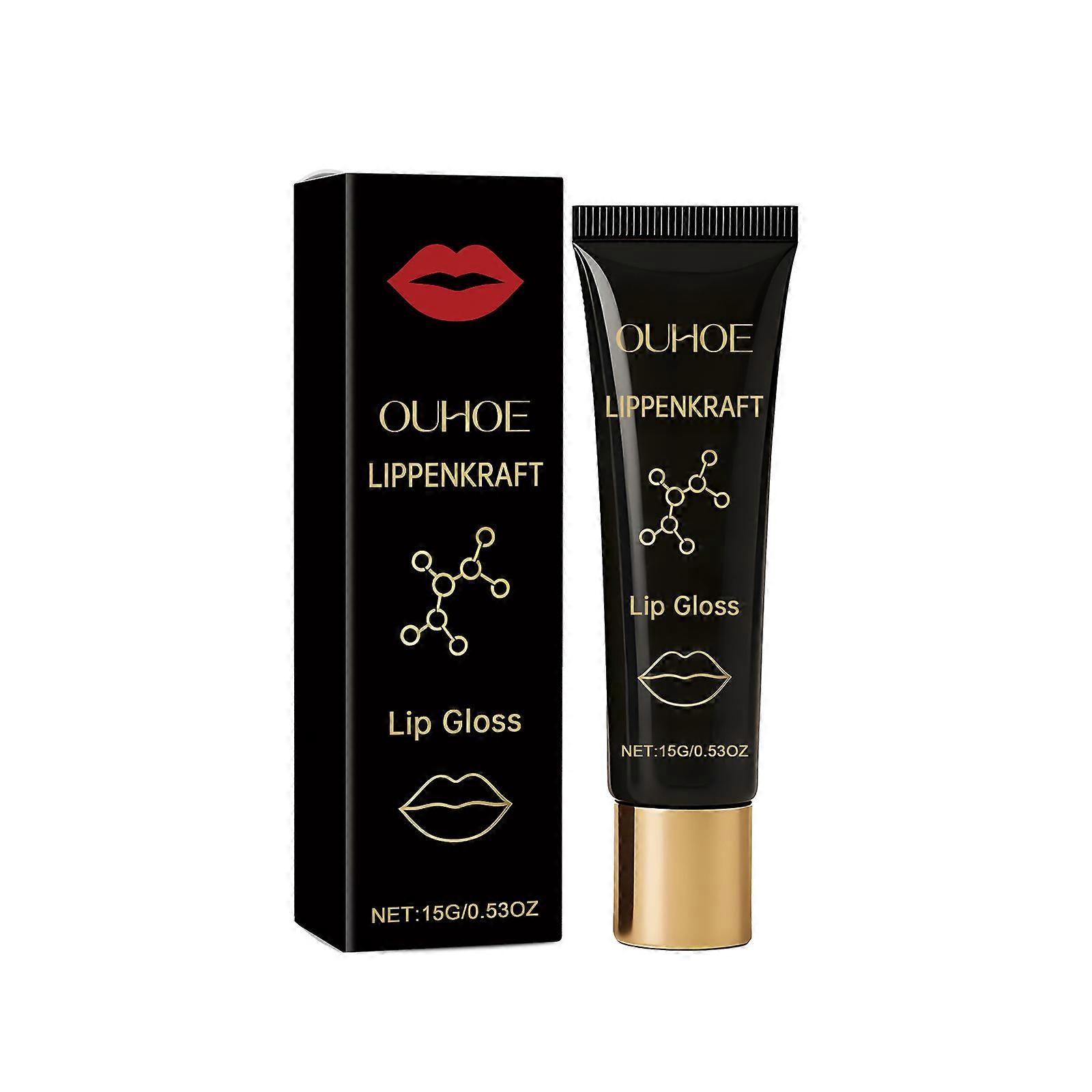 OUHOE Moisturizing Nourishing Lip Gloss Hydrating And Moistening Lip Oil For Lip Care Is Refreshing And Non-Greasy