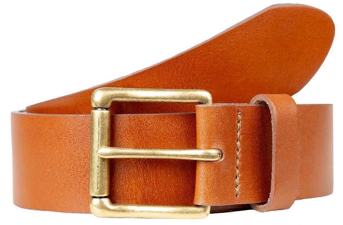Dents Heritage Lined Full-Grain Leather Belt - Tan