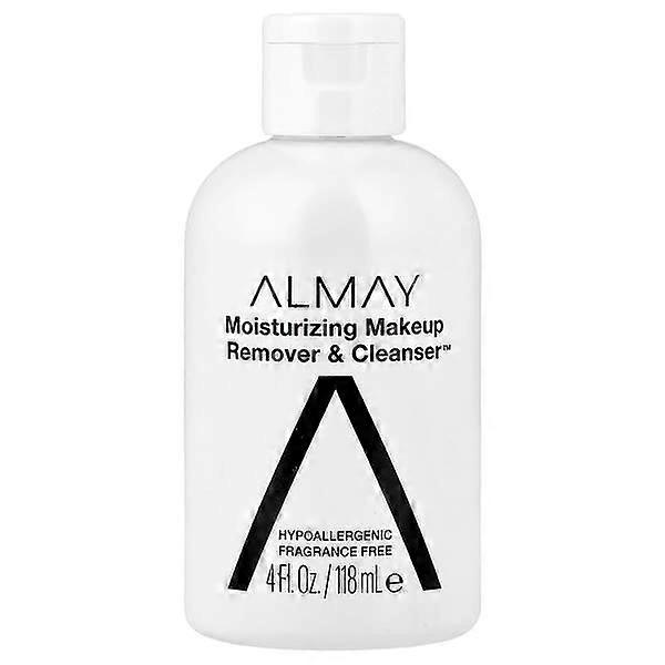 Almay, Moisturizing Makeup Remover & CleanserÃÂÃÂ¢ÃÂÃÂÃÂÃÂ¢, Fragrance Free, 4 fl oz (118 ml)