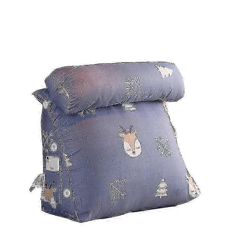 25-26 New Bed Wedge Pillow Adjustable Reading Throw Cushions