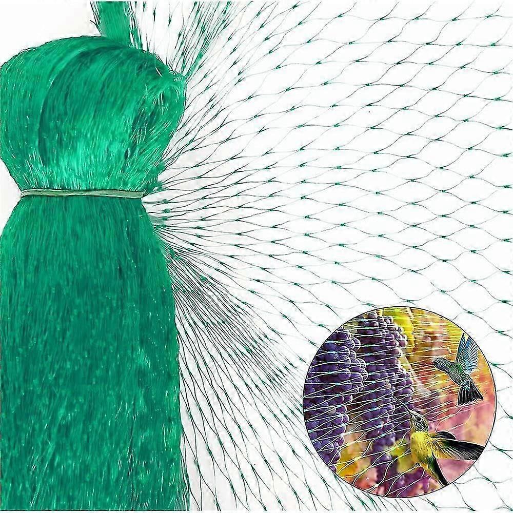 2025 Green Garden Netting, Bird Netting Pond Plant Netting for Protecting Fruit Tree Vegetable Patch Flowers Crops