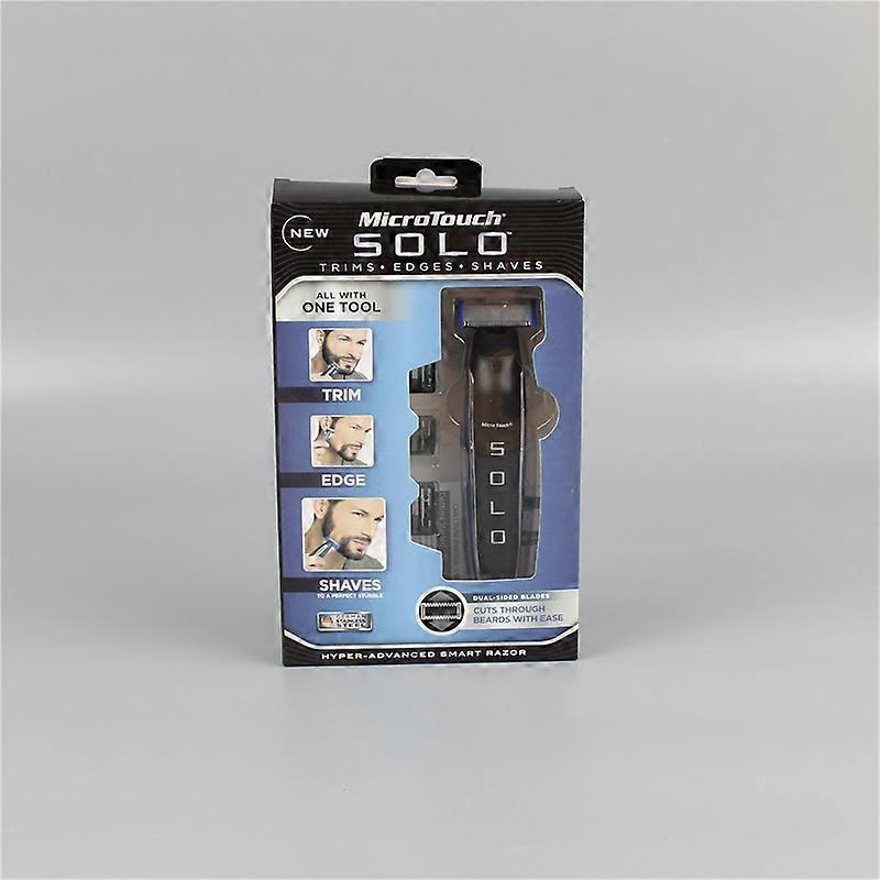 Personal Rechargeable Solo Touch Smart Razor Micro Trimmer Men Shaver