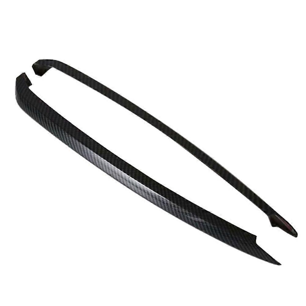 Car Front Bumper Fog Lamp Eyebrow Trim Strip Carbon Fiber Pattern for 6 Atenza M6 2019 2020