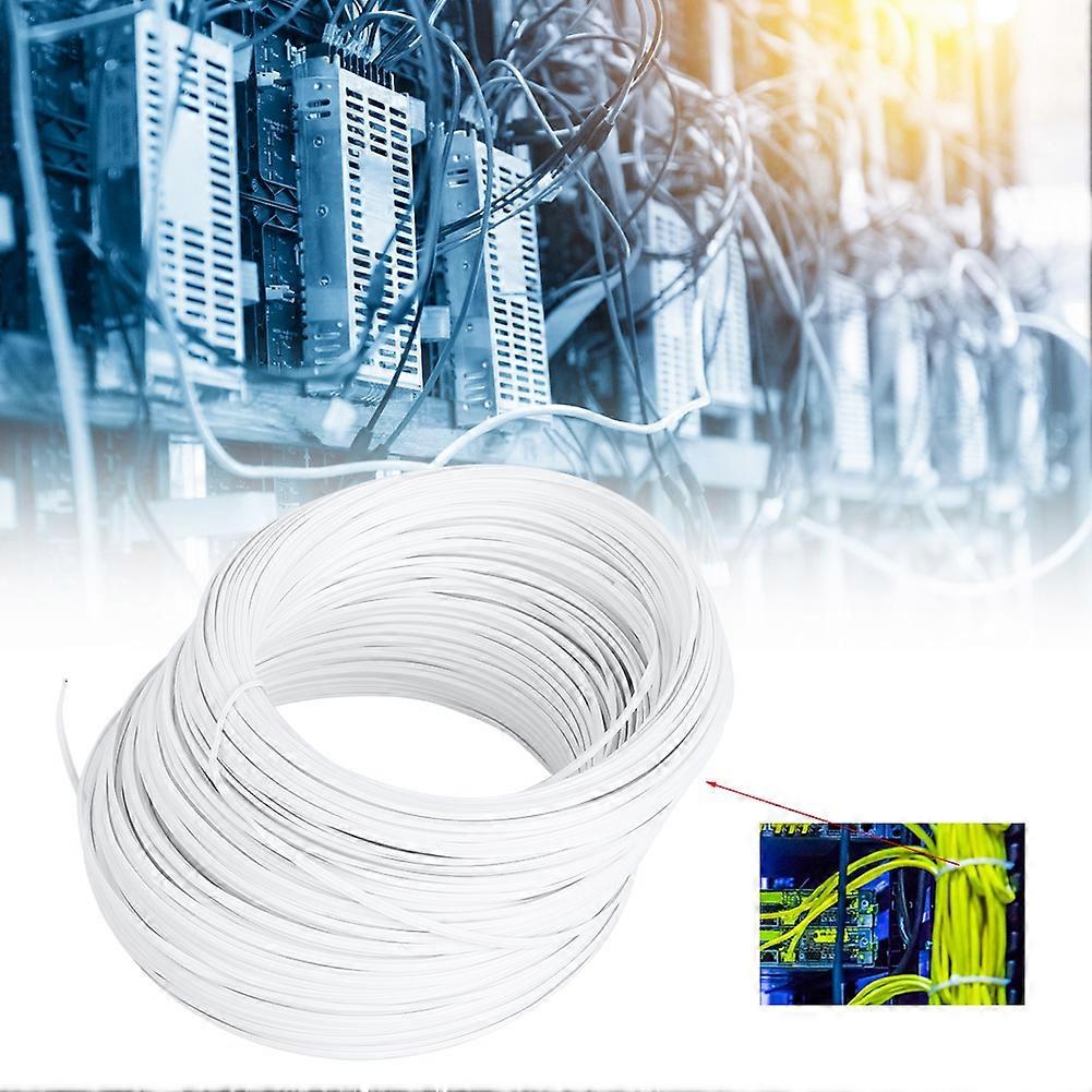 Galvanized Iron Wire White Twist Ties Material Protective 0.55mm Single Core Inside DIY
