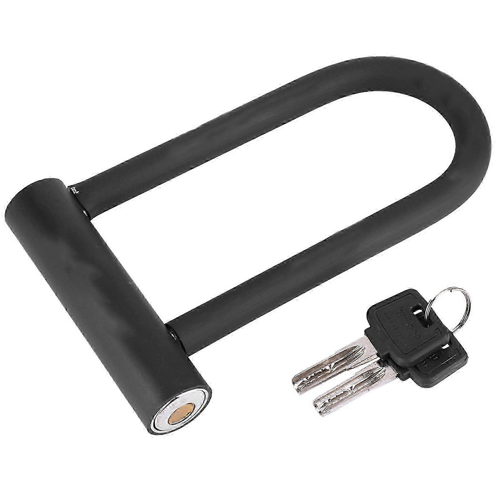 Bicycle Bike Ushaped Lock Steel Antitheft Lock Waterproof Rustproof Pure Copper Core Locks