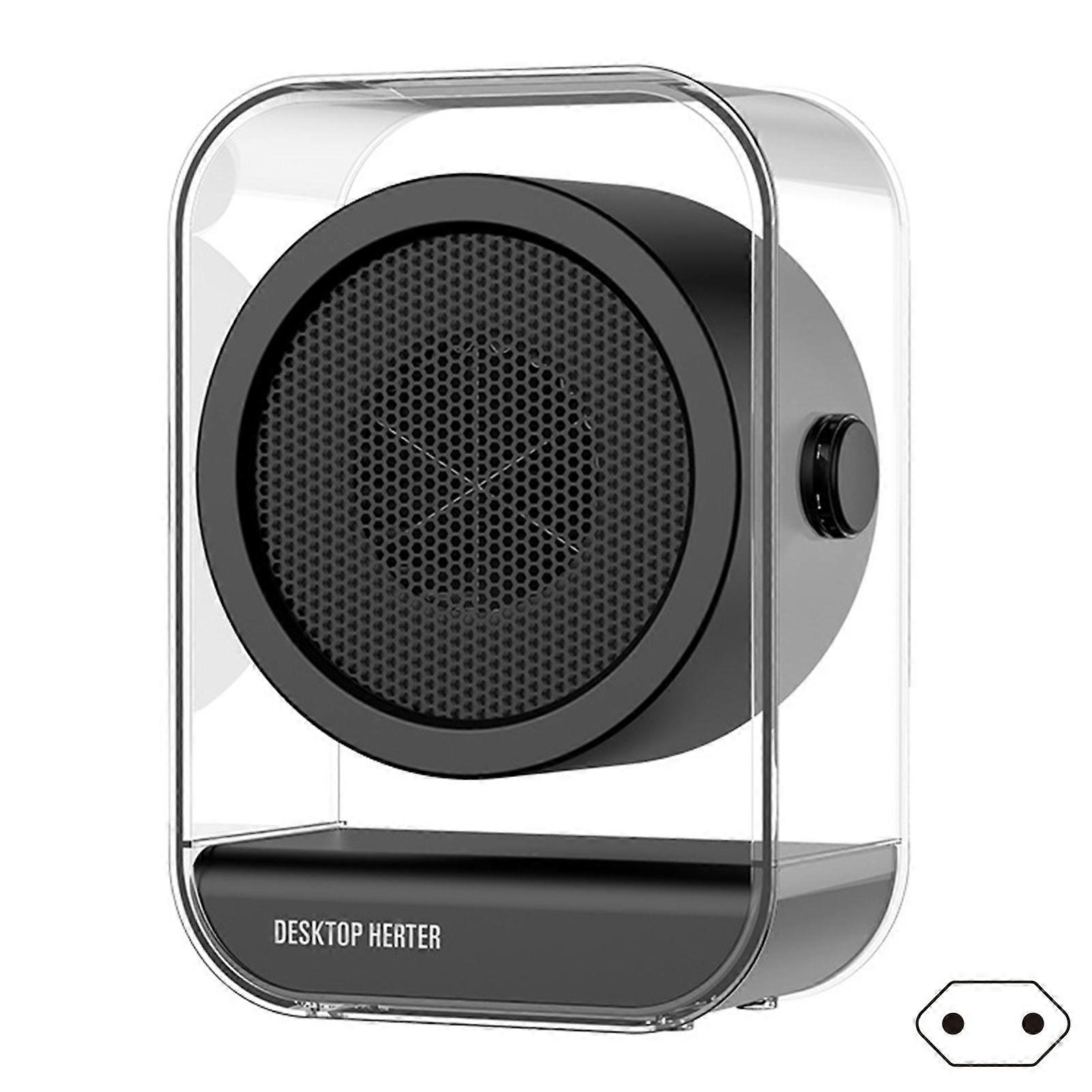 Efficient Space Heater with Thermostat Compact Portable Room Warmer for Dorm Bedroom Office with Overheat Protection