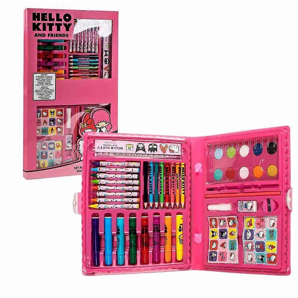 Hello Kitty värityspaperisetti lapsille, 10 palaa