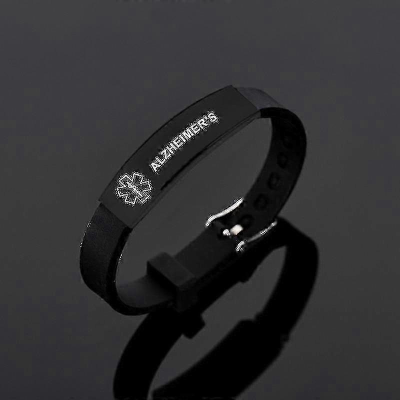 التيتانيوم الصلب سيليكون سوار المعلومات الطبية TAO