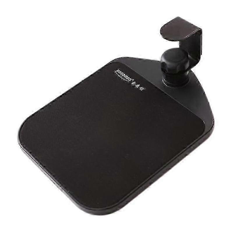 Rotatable Fixed Mouse Pad, Mouse Tray Accessory, Wrist Mouse Pad, Computer Hand Stretcher, Black f26