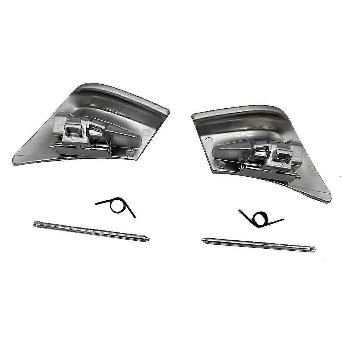 1Pair Front Seat Adjust Lock Backrest Handle Switch Chrome compatible W204 W207 C204 A2079108506 A2079108606 B