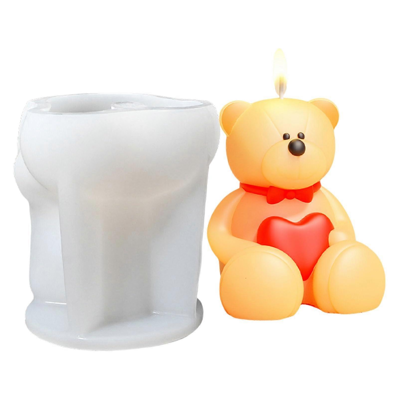 Silicone Molds with Charming Animal Shapes for Soap, Chocolate, Candy and Cake Decorating