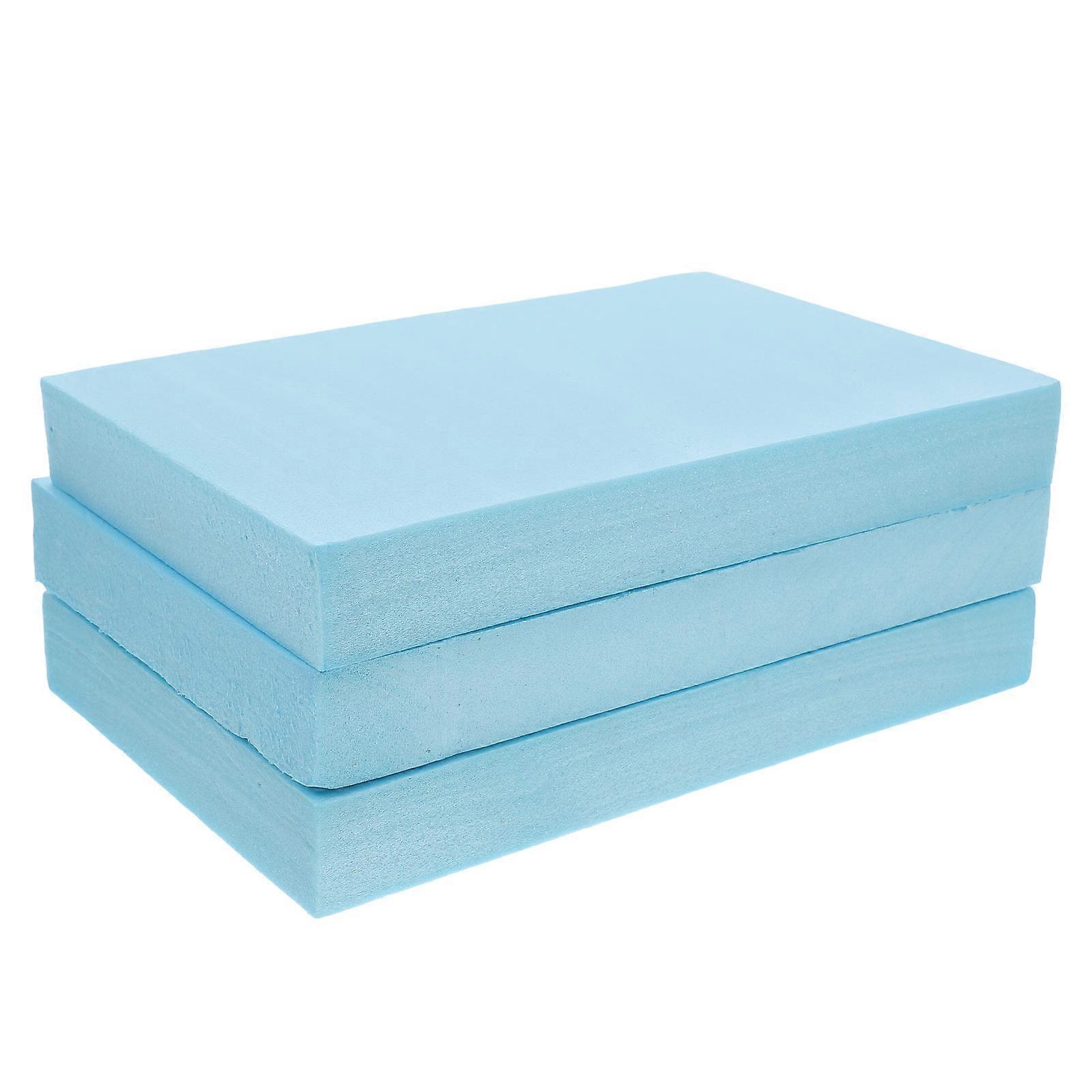 3Pcs Rigid Polystyrene Craft Foam Boards For Craft Projects Targeting Artists 11.6X7.9X1.4In Durable Supportive Base Material
