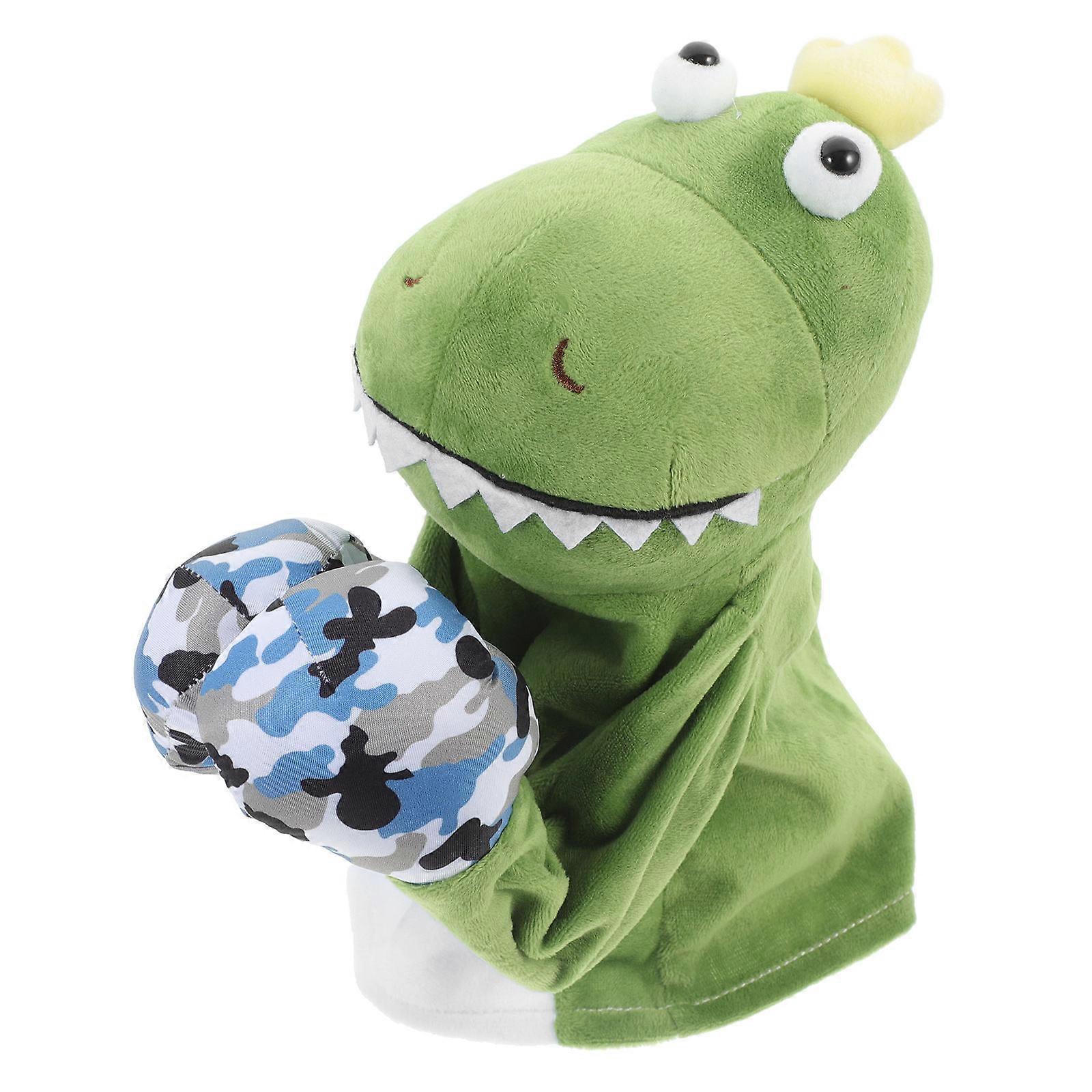 Stuffed Hand Puppet With Sound Function For Parent-Child Interaction Aimed At Children And Adults With Smooth Texture 1Set