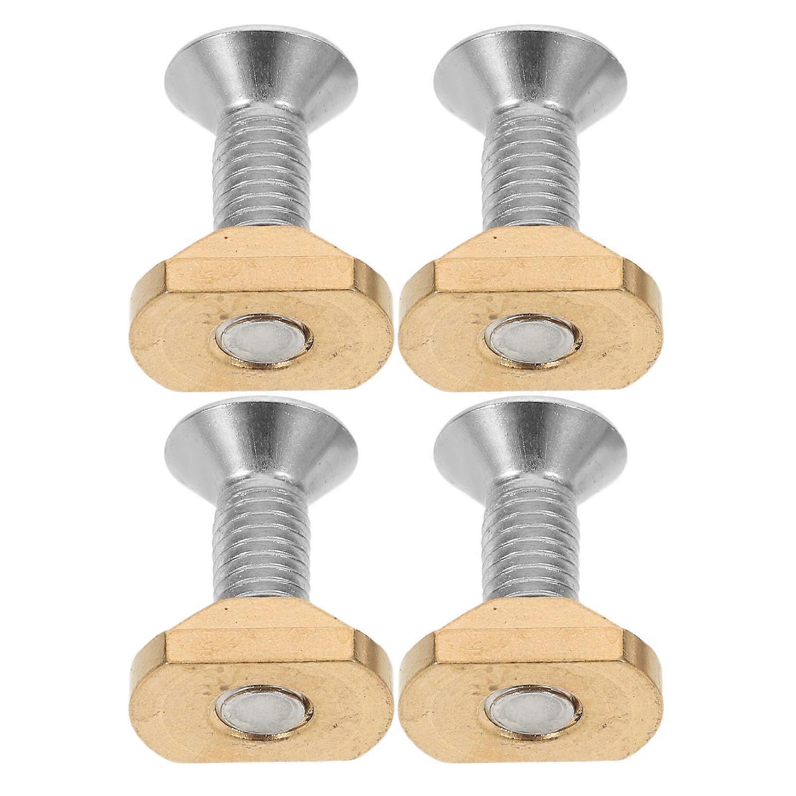 Brass Set for Hydrofoil Board Installation with Hexagonal Screws for 3D Printer Use Yellow 1 Set
