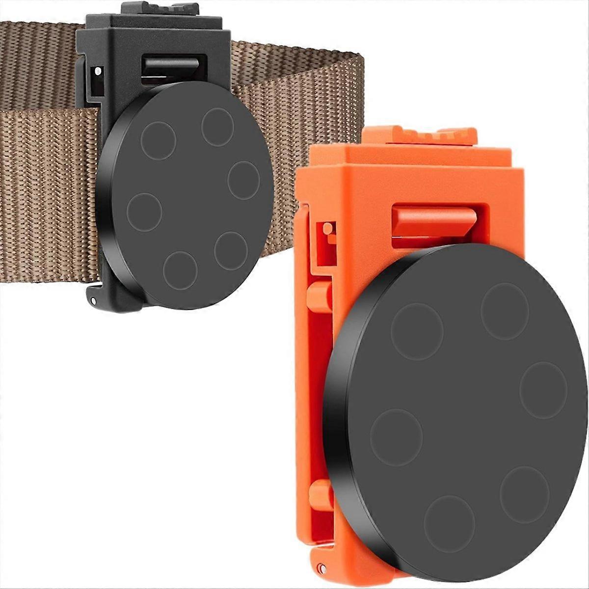 2 Piece Tool Belt Clip, Heavy Duty Magnetic Tool Holder for Belt Clip, for Adjustable Wrench Tool Hardware