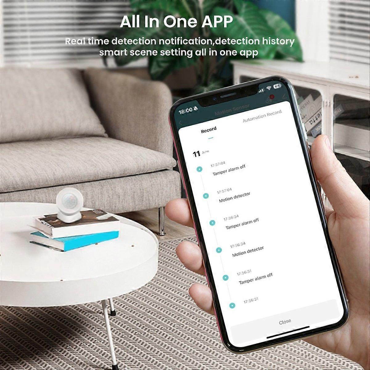 Graffiti ZigBee Sensor Smart Body Infrared PIR Sensor Portable Sensor