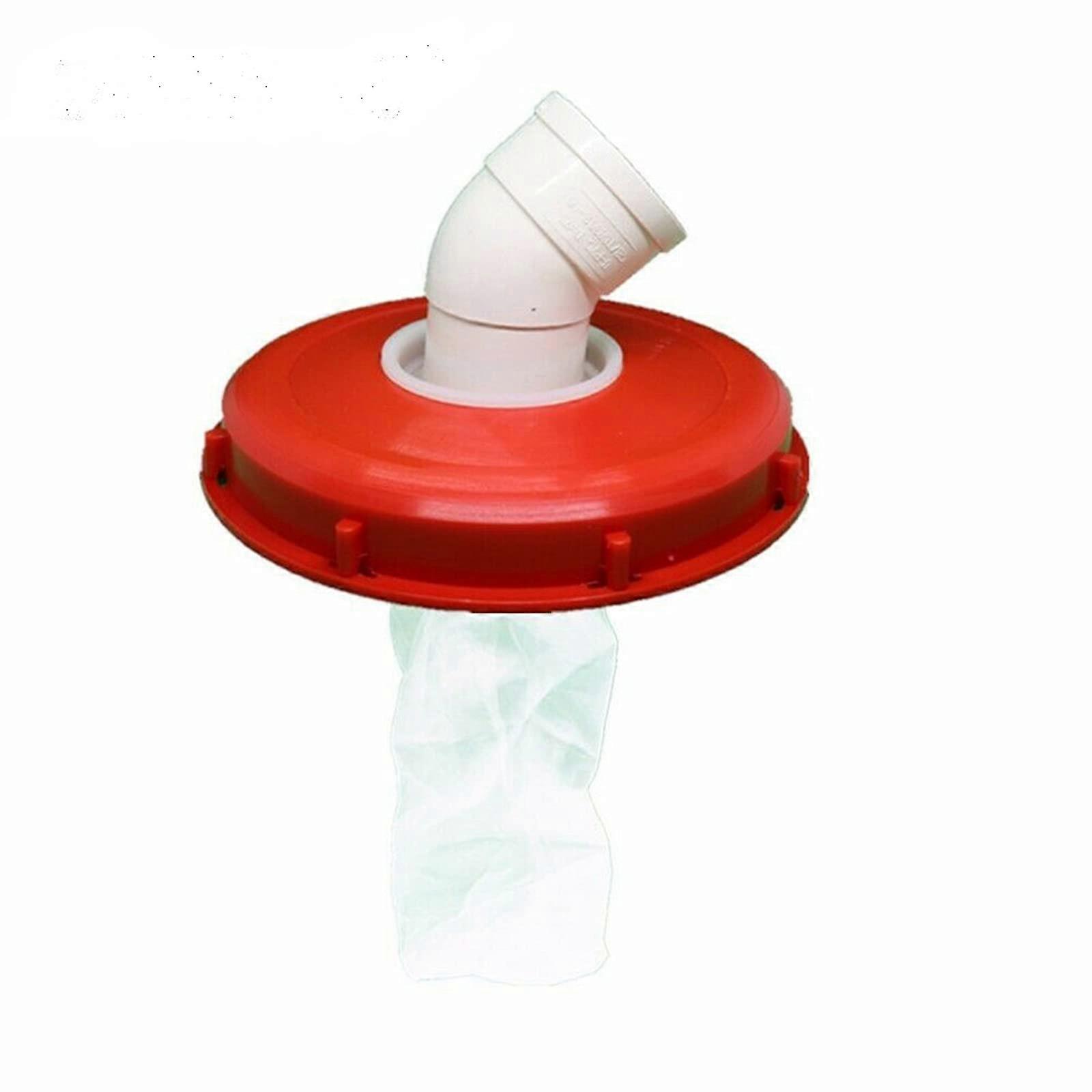 IBC Tank Lid Filter DN75 45° Needle Felt 75 Micron for Rainwater Tank 1000L Reusable Durable