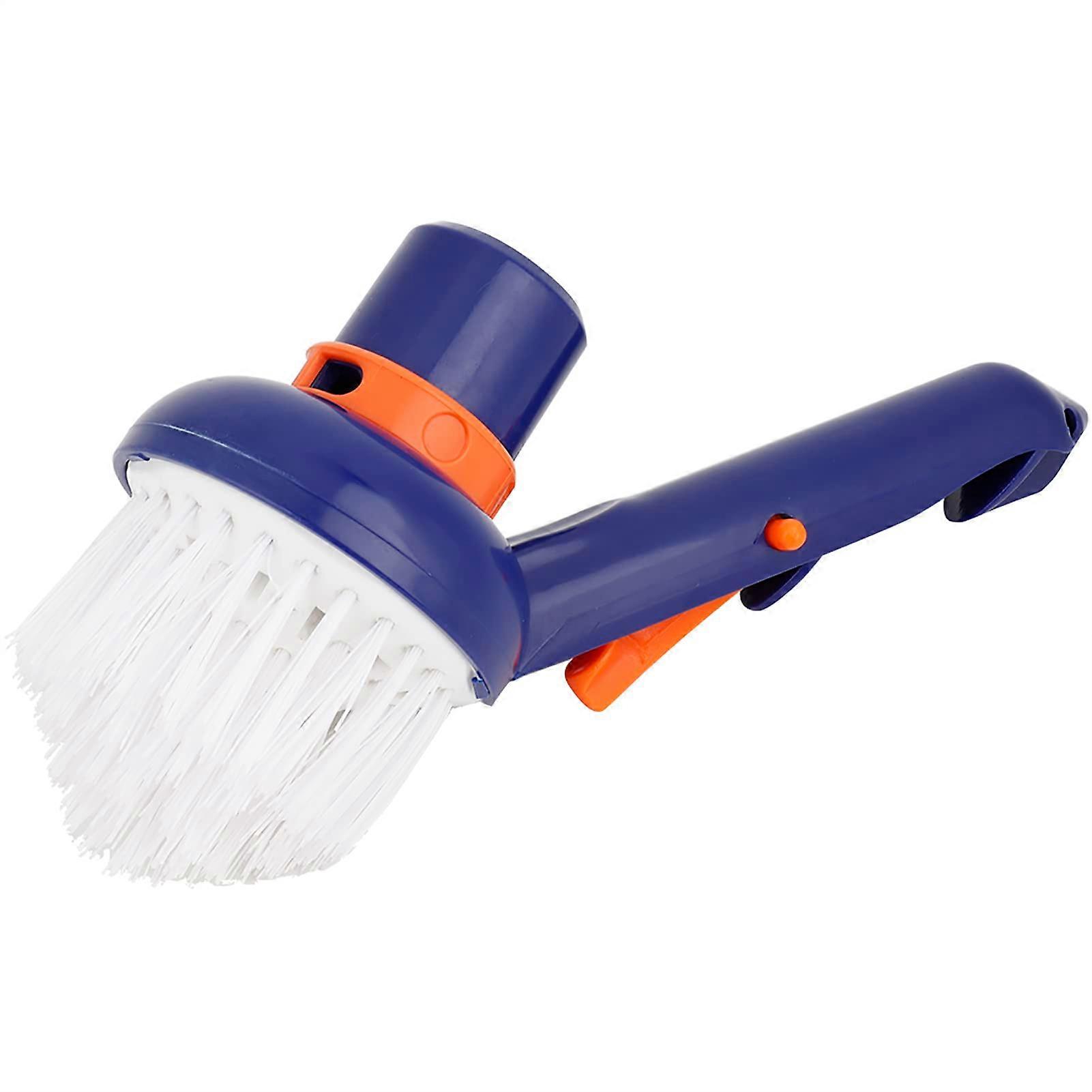 Pool Corner Brush with Durable Nylon Bristles for Easy Spa and Hot Tub Step Cleaning