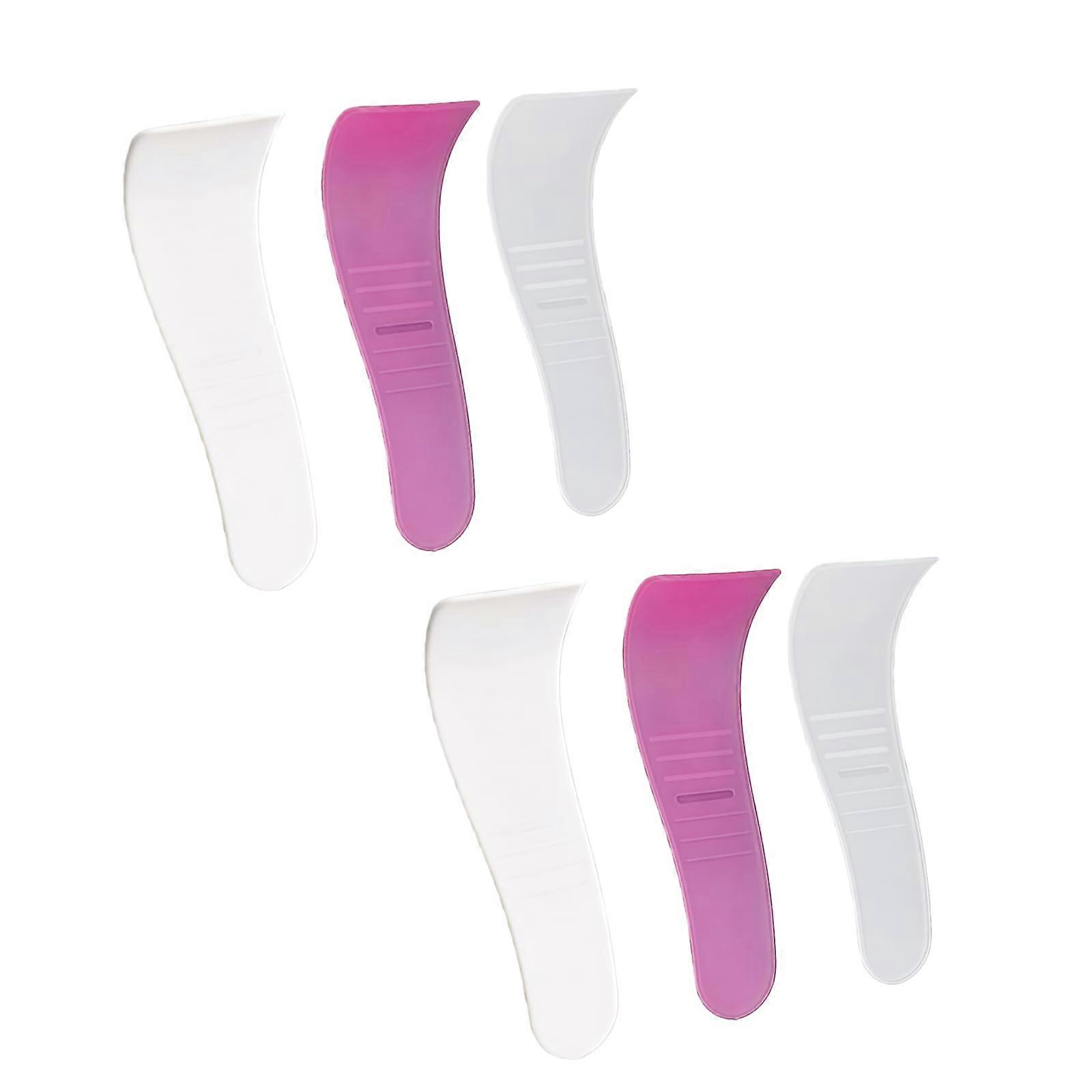 6Pcs Wax Applicator Spatula Set, NonStick Surface, Reusable for Versatile Hair Removal