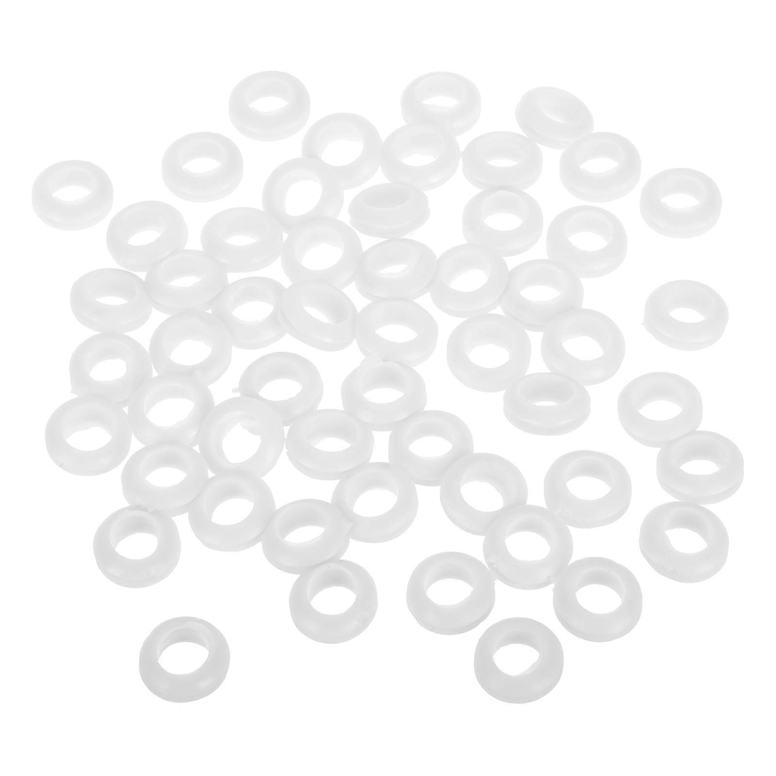 Silicone Ring Seal Fermentation Jar Lid Gasket Leak Proof 50Pcs Set