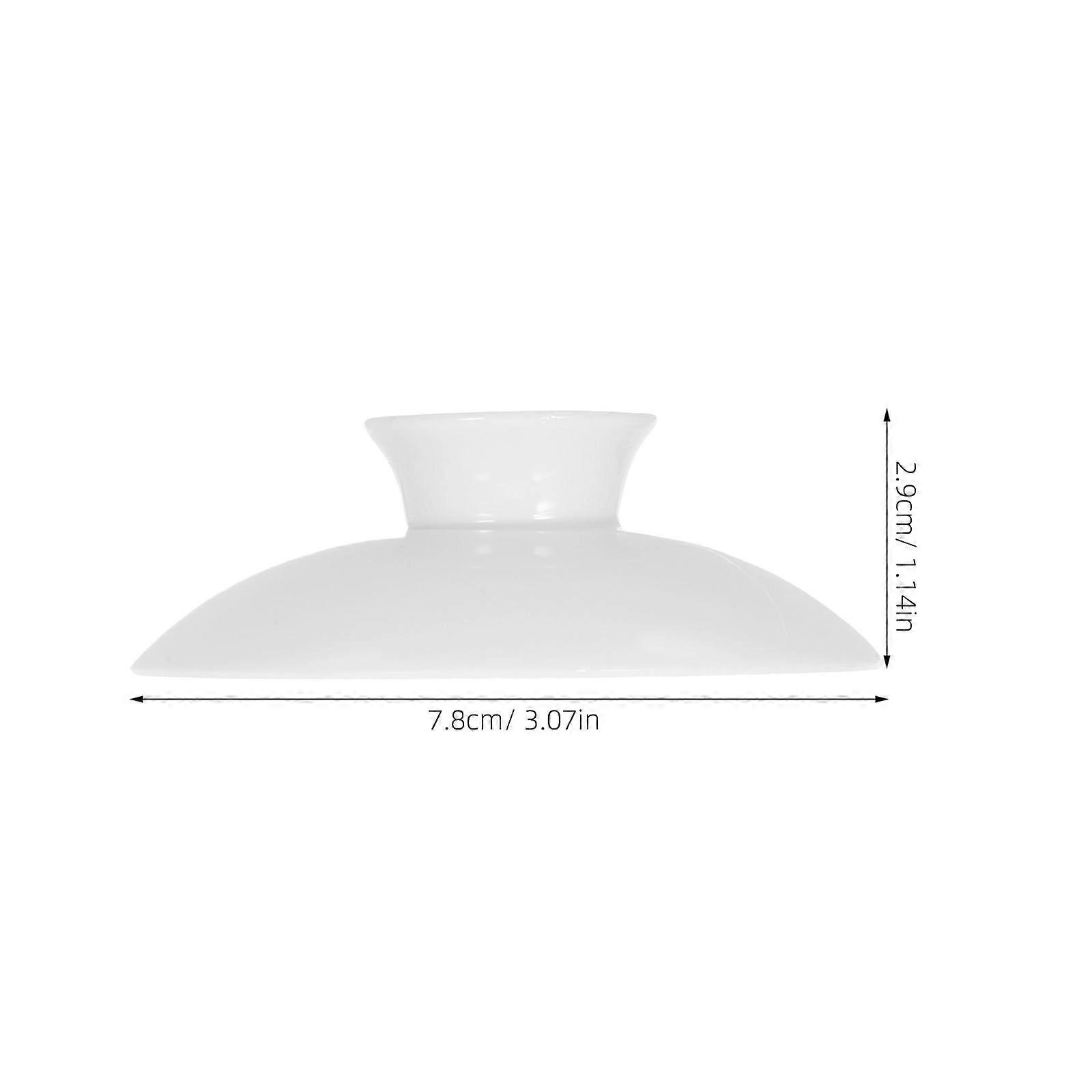 White Ceramic Teapot Lid 2Pcs Replacement for Tea Kettle Cover