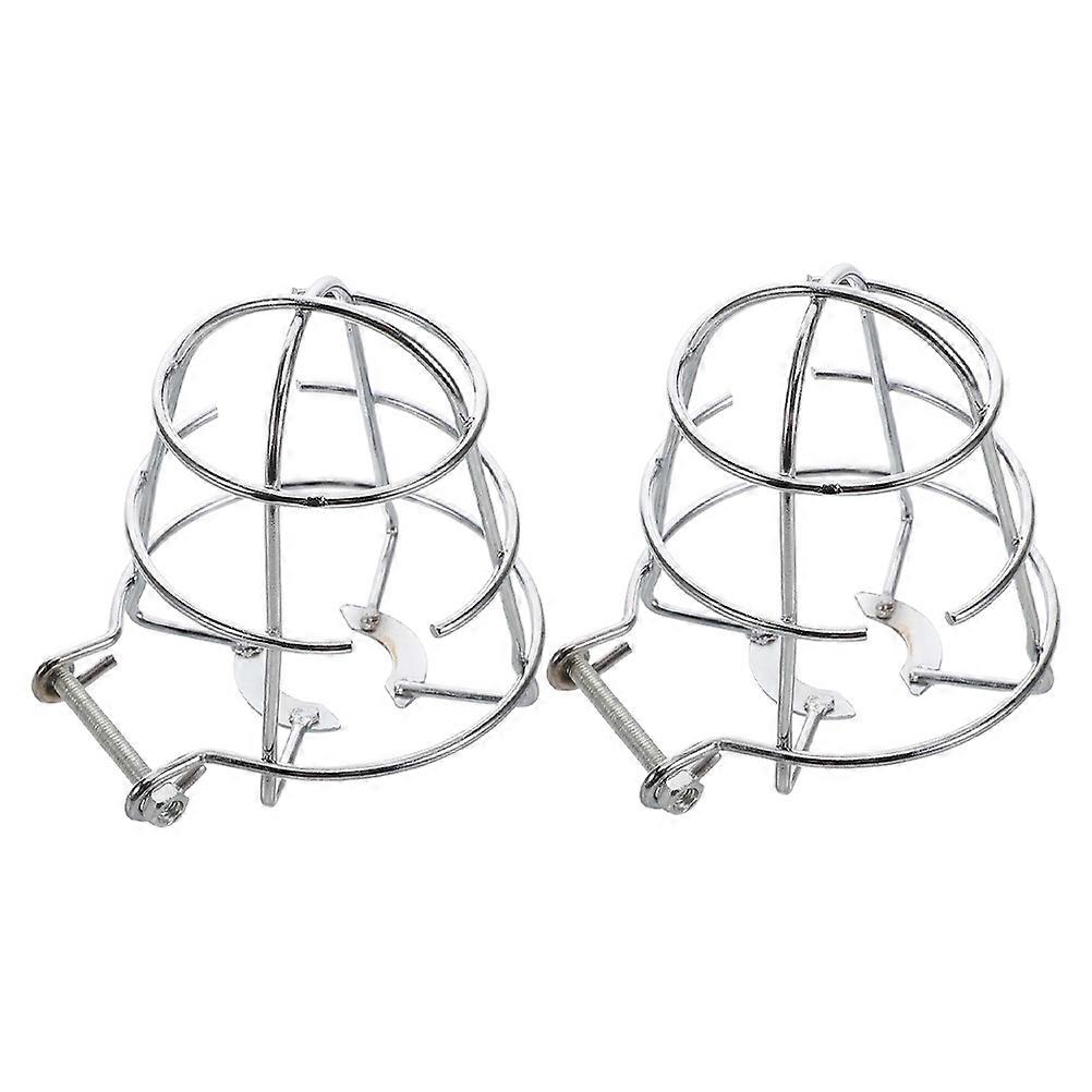 Sprinkler Cover for Fire Protection 2Pcs Upright Sprinkler Silver