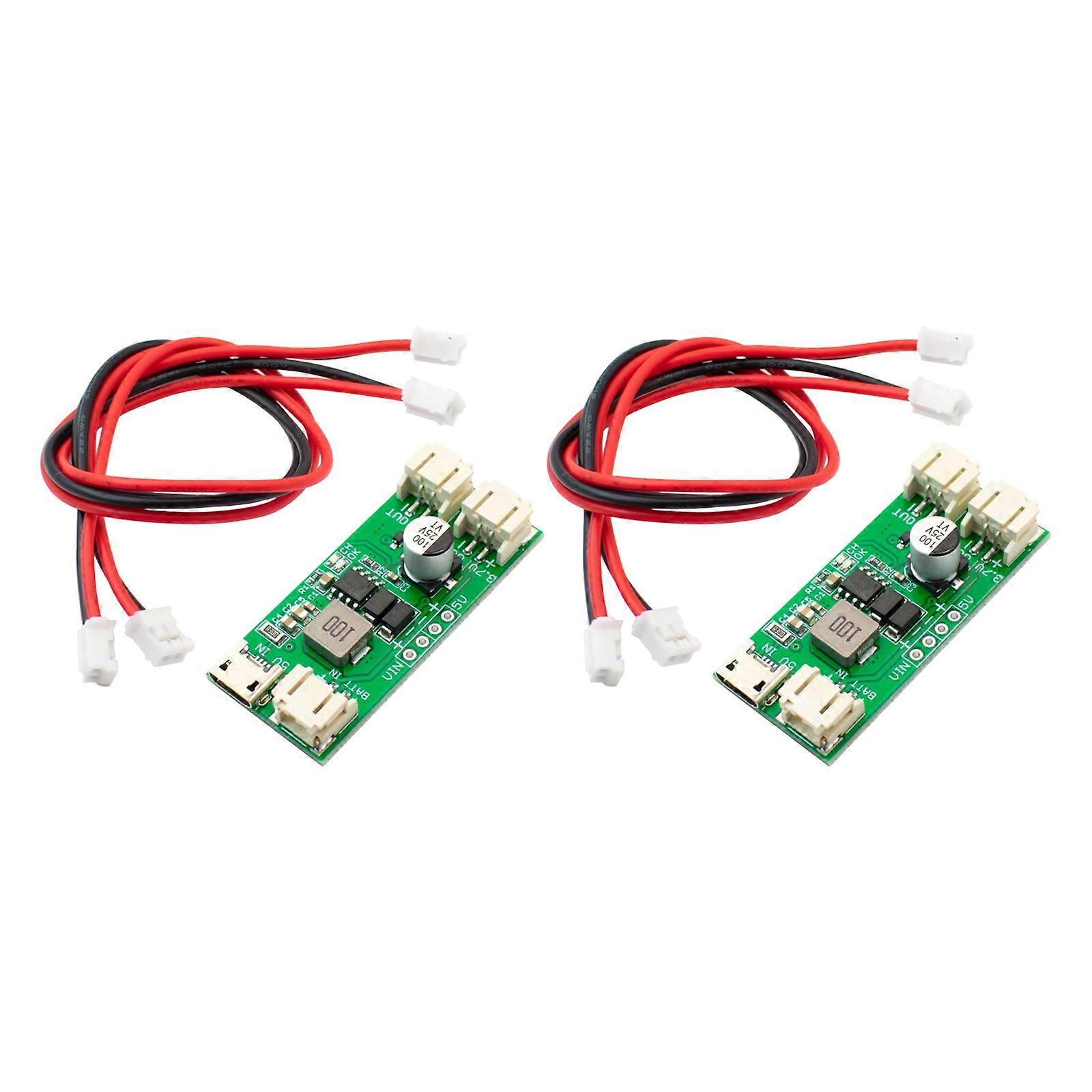 TP5400 Single Cell LiBattery Charging Boost Control Module with 95% Efficiency Overcharge Overdischarge Protections Multicolor