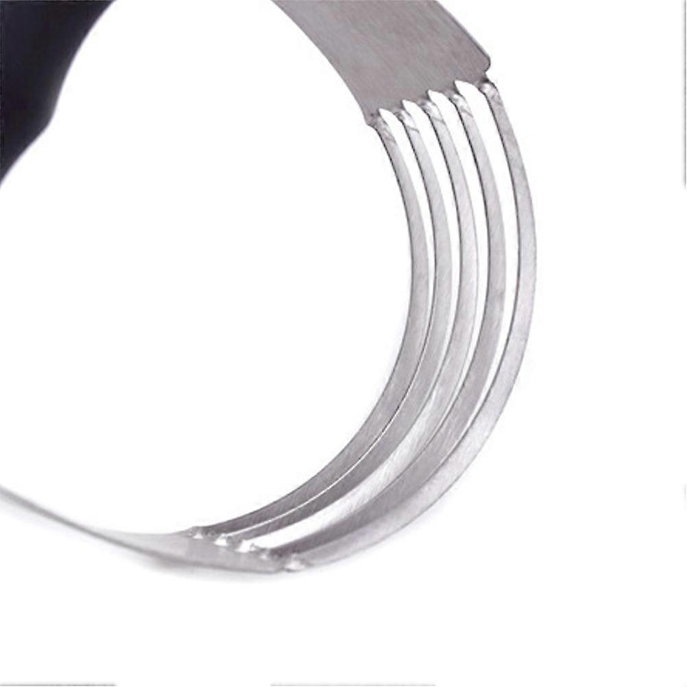 Kakeform i rustfritt stål for blanding med sølvfarge