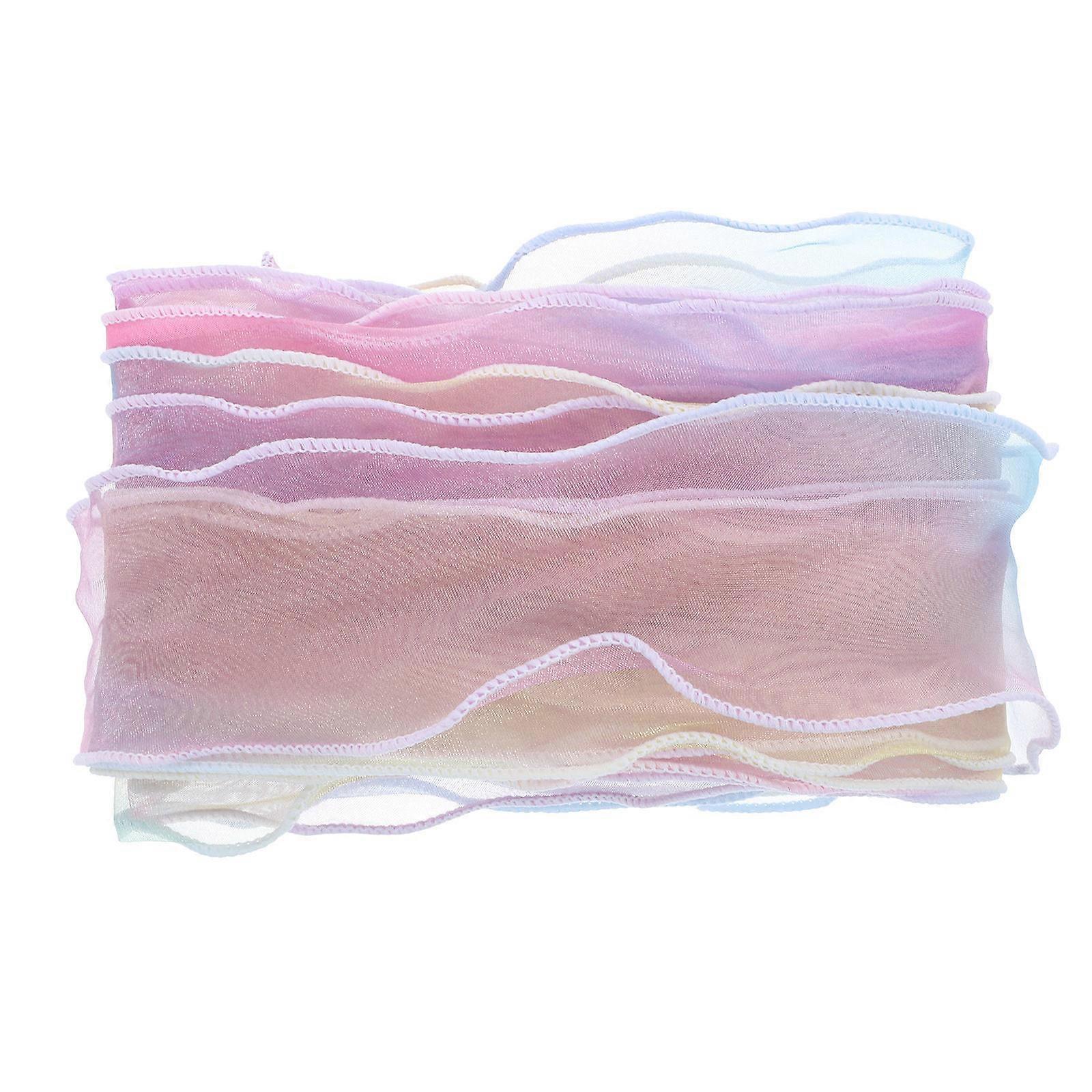 Rainbow Gradient Ribbon Decorative Ribbon for Decoration 10Pcs Kit