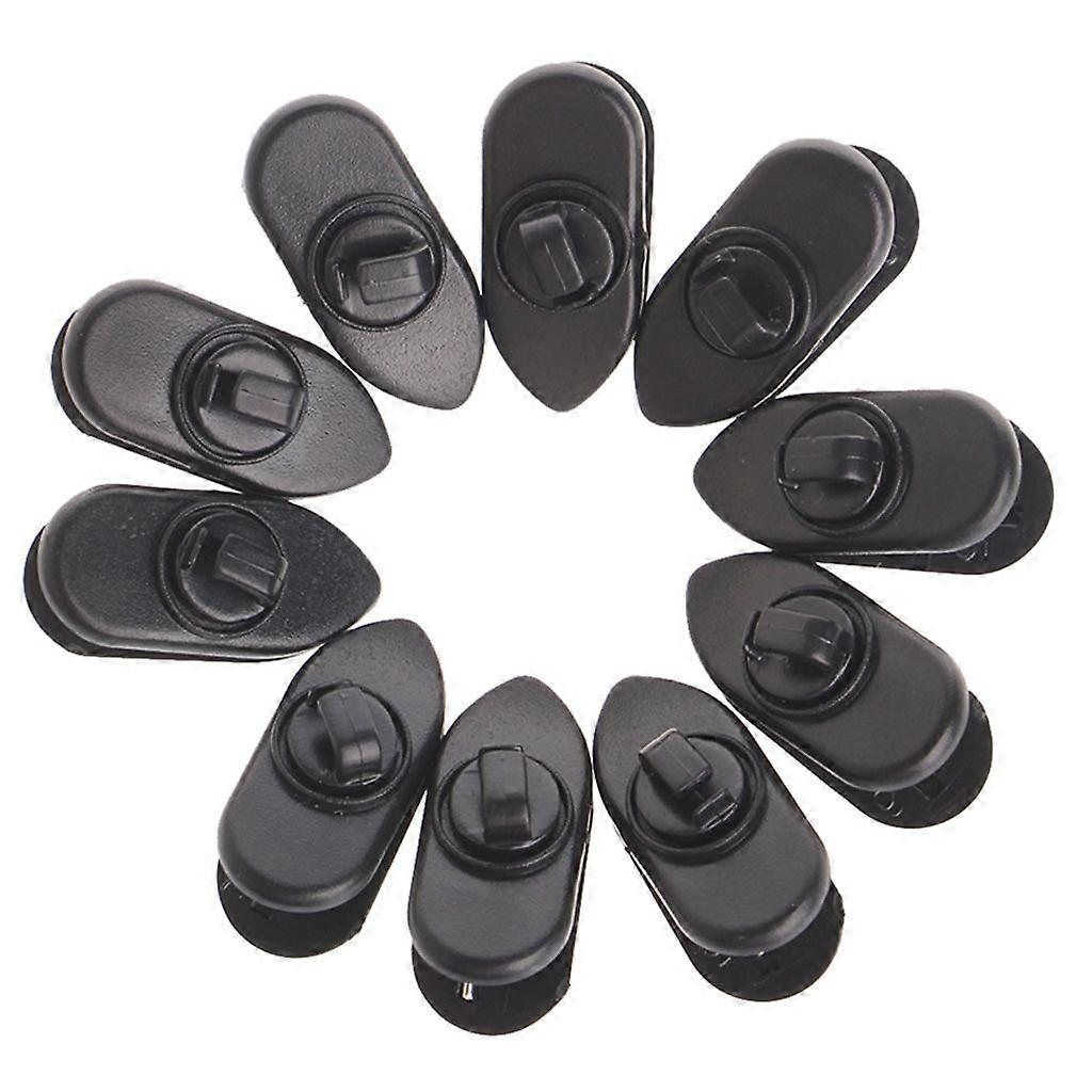 10 Pcs 360 Rotatable Earphone Cable Wire Collar Clips Headphone Wire Clamp