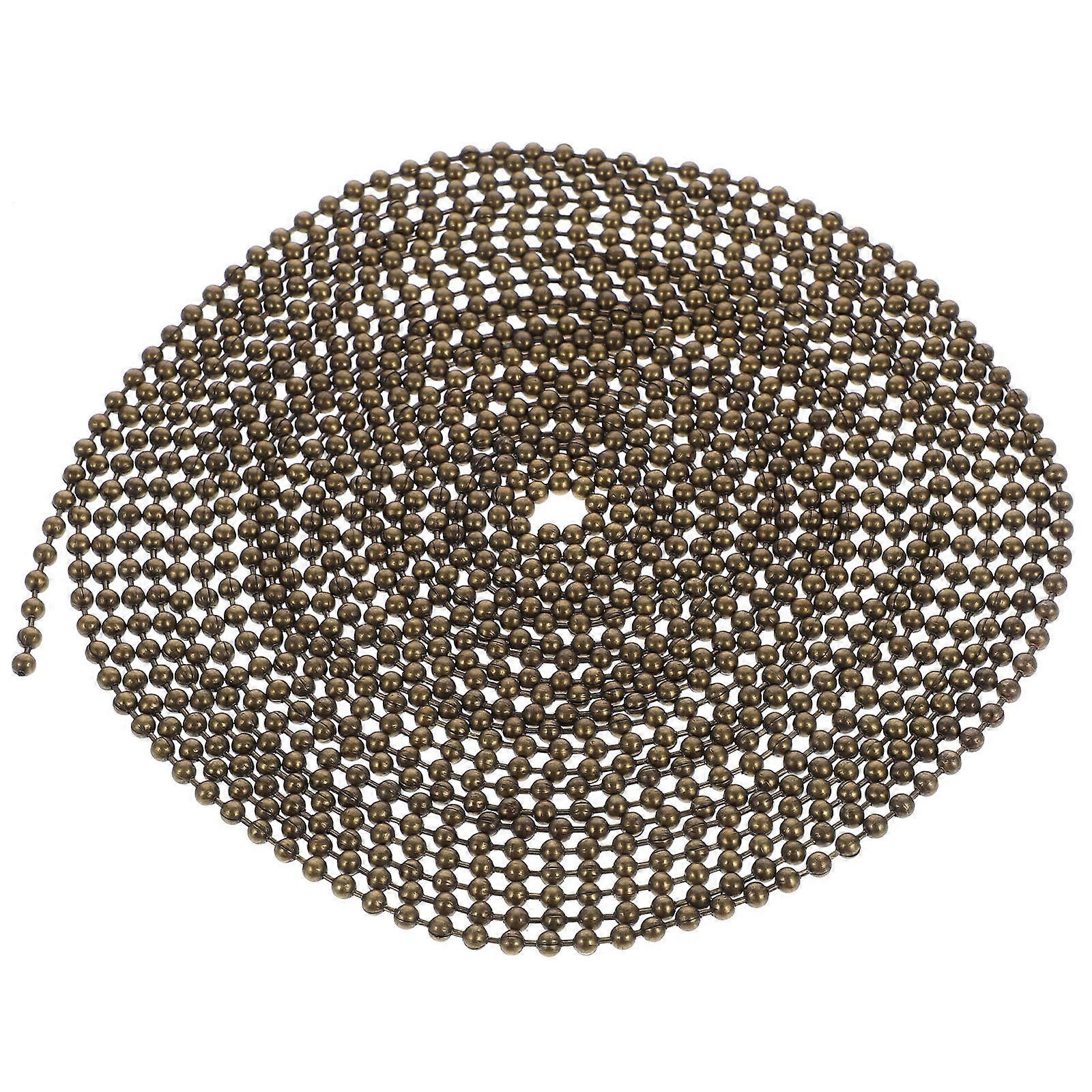 Metal Pull Chain Extension for Ceiling Fan Light Pull Chain 5Pcs