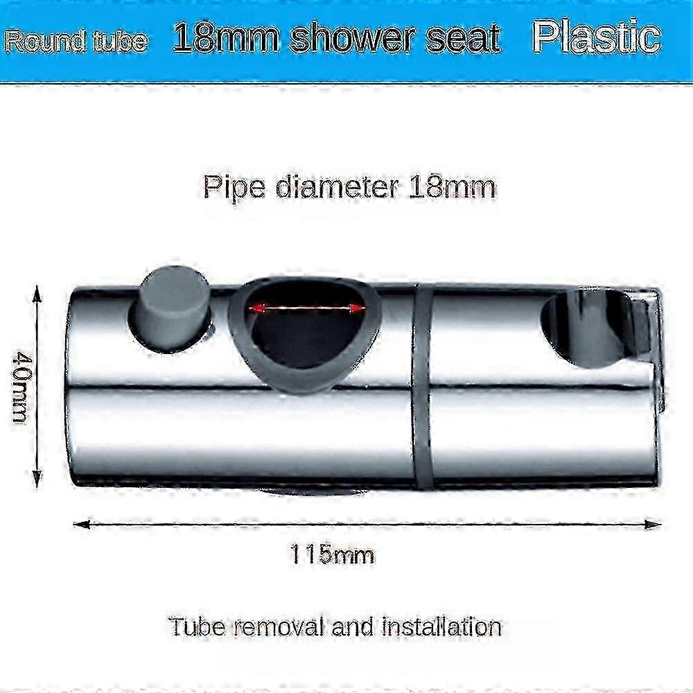Shower Bracket, Shower Holders Replacement Shower Riser Rail (size:19mm)