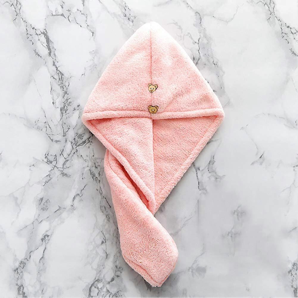 3 Pack Microfiber Hair Towel Wrap for Fast Drying with Secure Button Closure Super Absorbent