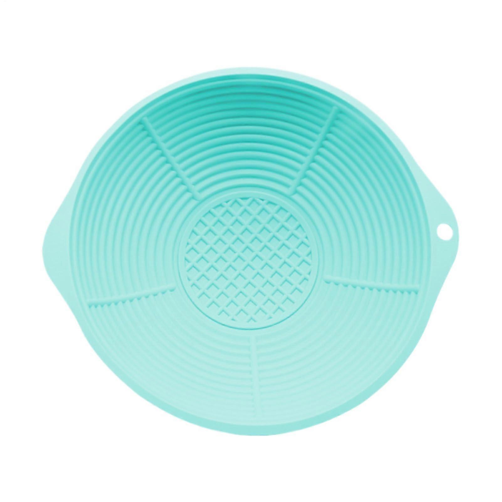 Foldable Silicone Ice Face Bath Bowl for Instant Cooling SpaStyle Skin Refresh Blue