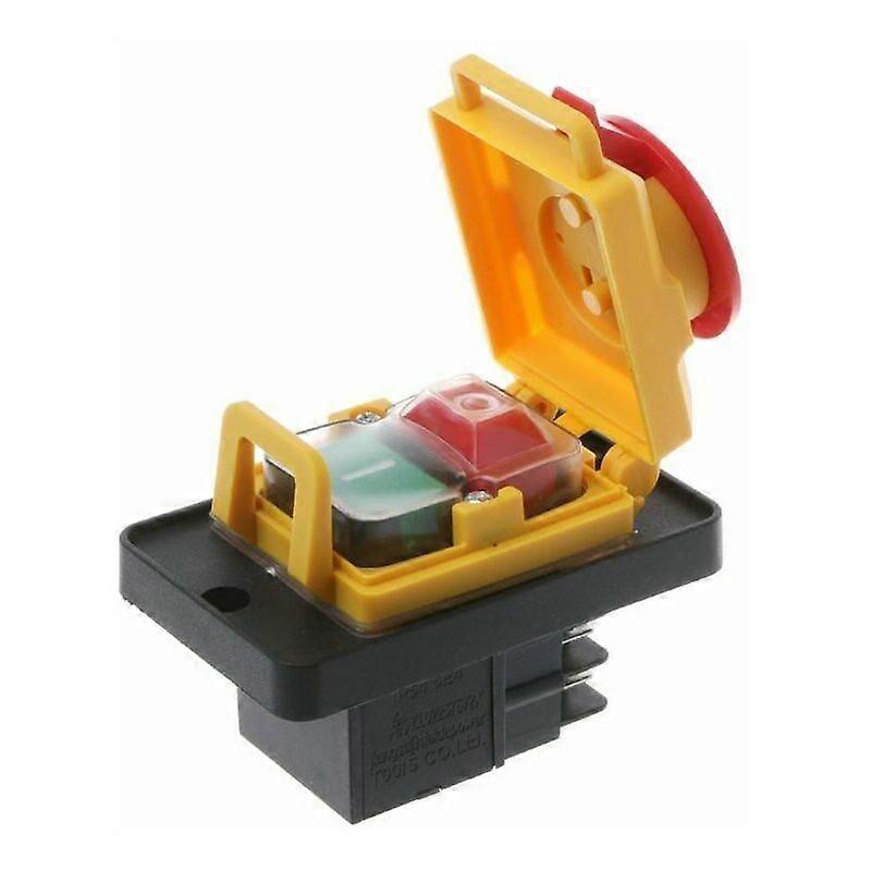 Noodstopknop, schakelaar voor spanningsontsnapping