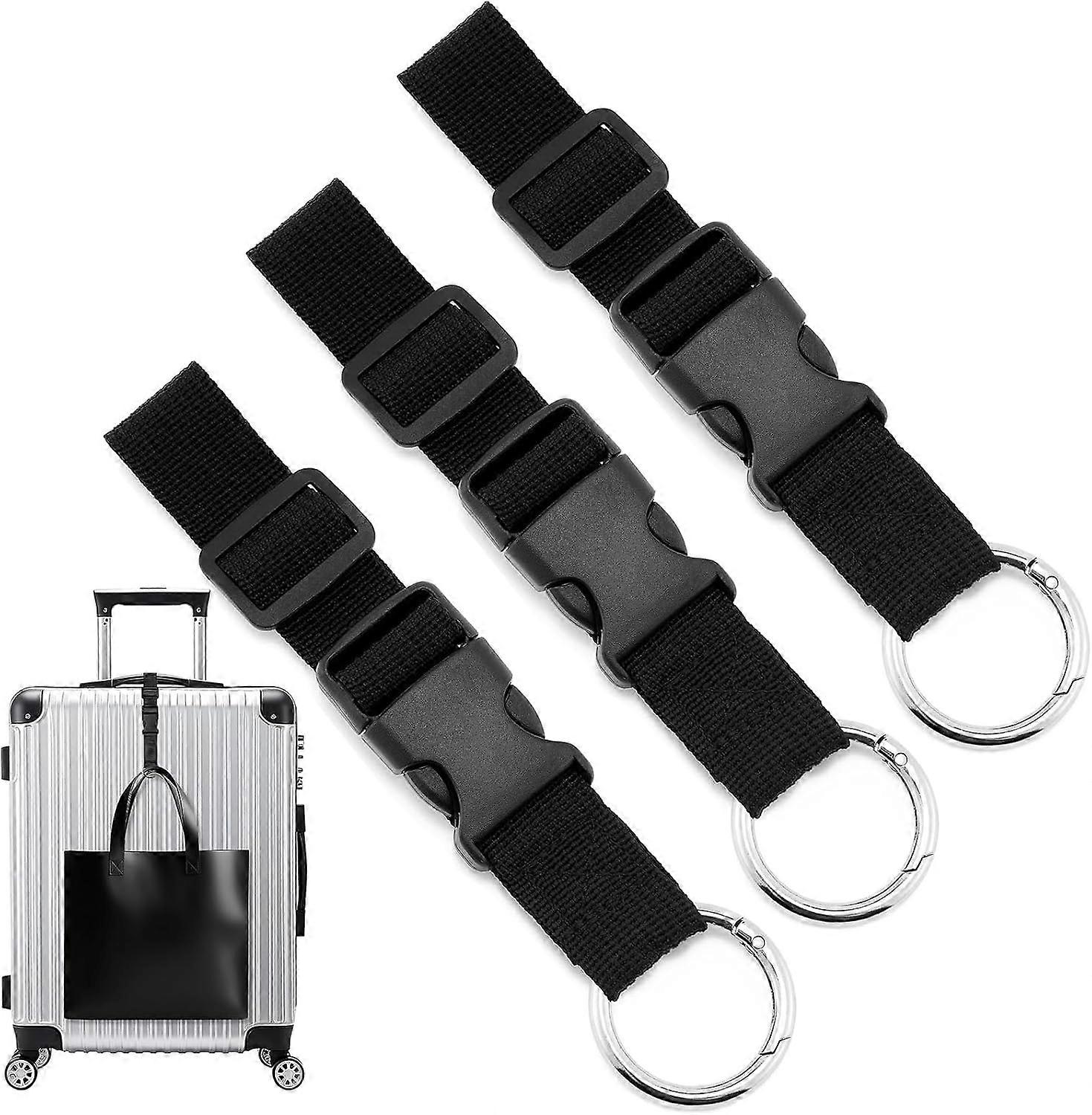 Three-Piece Backpack Strap Set, Adjustable Luggage Strap
