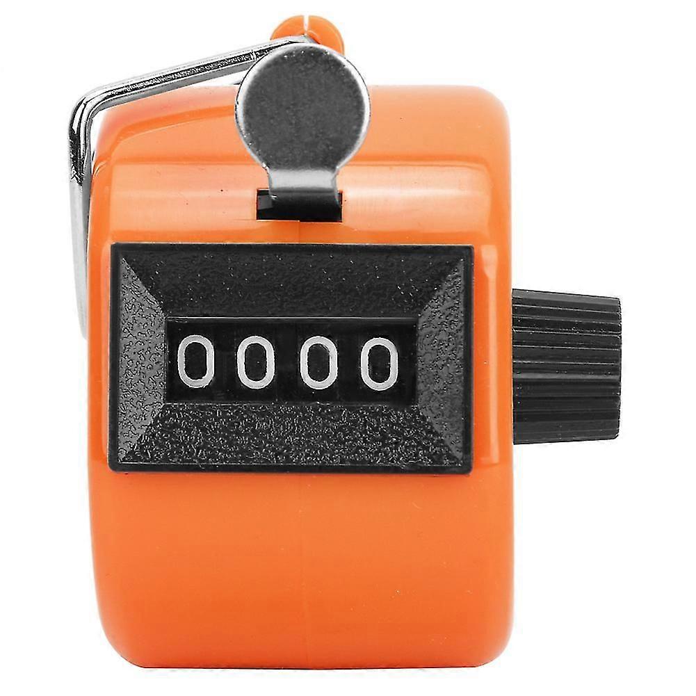 4-Digit Hand Tally Counter with Reset Hook