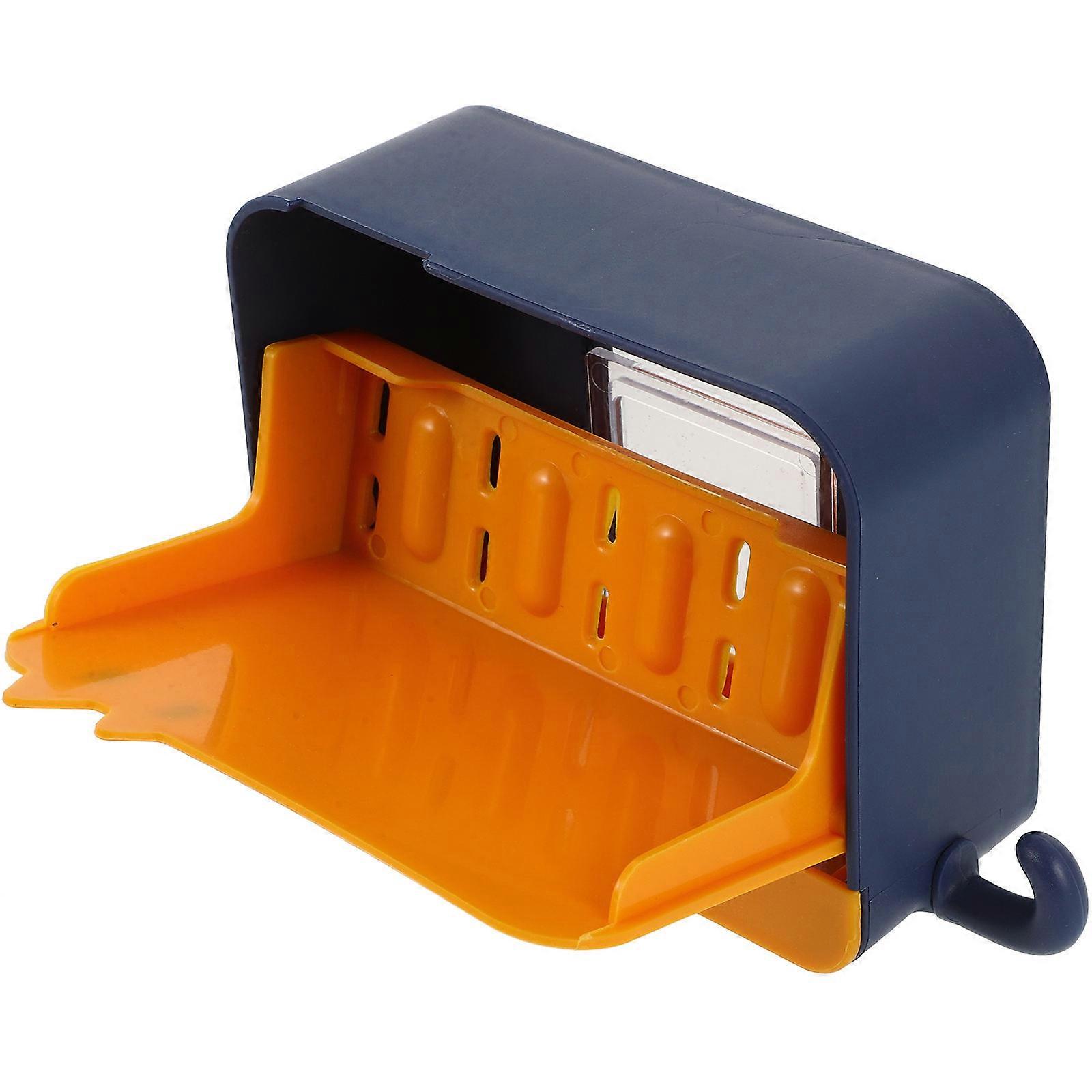 Wall Mounted Bar Soap Holder for Home with Hook Waterproof Design