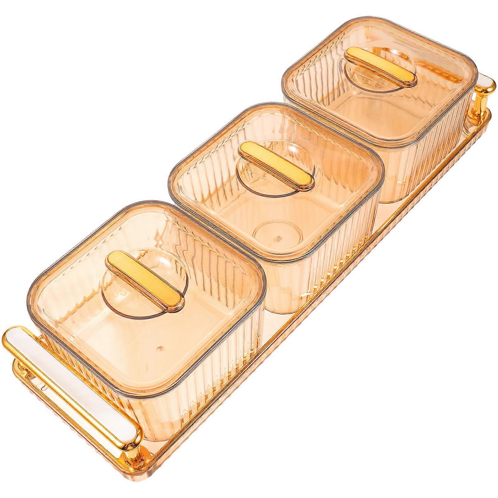 Candy Box Box with Tray 1Set Decorative Snack Serving Tray